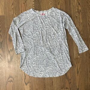 Victorias Secret Leopard sleep shirt size M